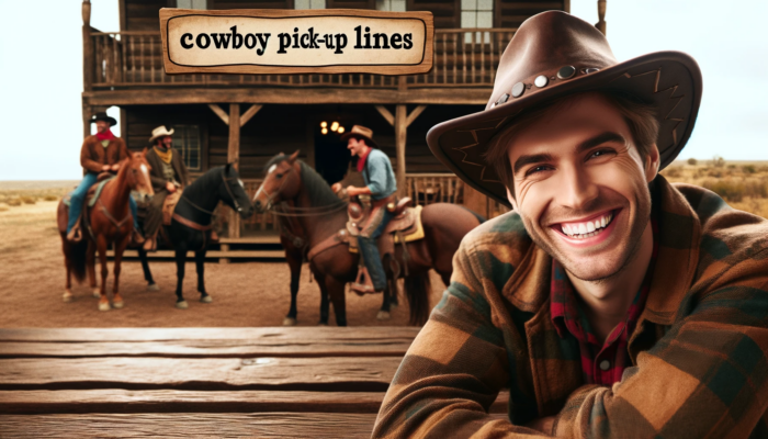 Cowboy Pick up lines